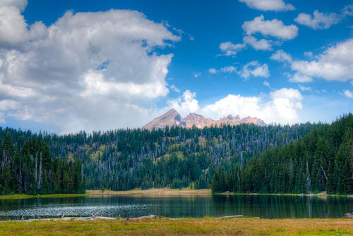 Broken Top from Todd Lake