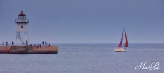 Grand Marais harbor