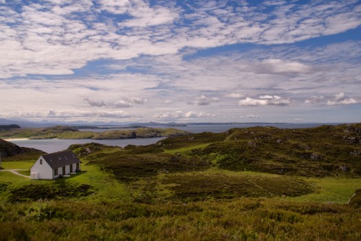 On our hike to the ocean