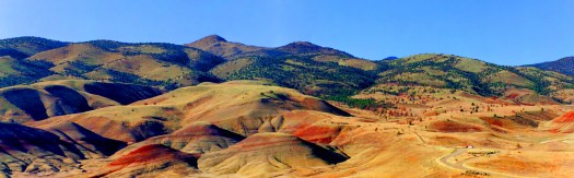 Painted Hills Pano