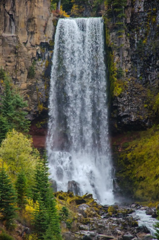 Tumalo Falls "crisp"