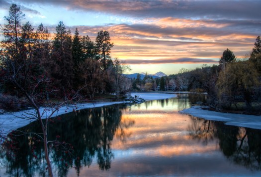 Sunset at Mirror Pond
