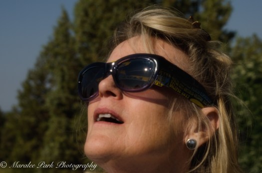 Reflection of the eclipse