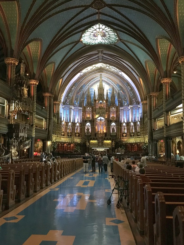 Interior of the Church