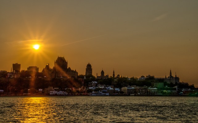 Quebec City Skyline from Levis