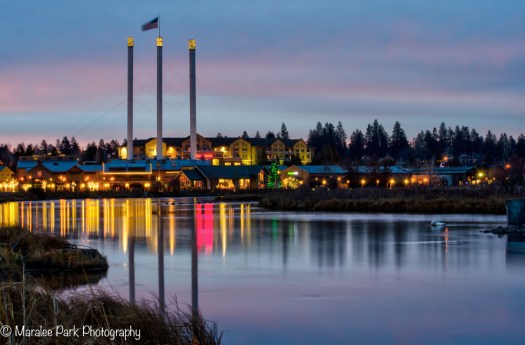 Early morning at the Old Mill District
