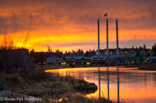 Sunrise at the Old Mill District