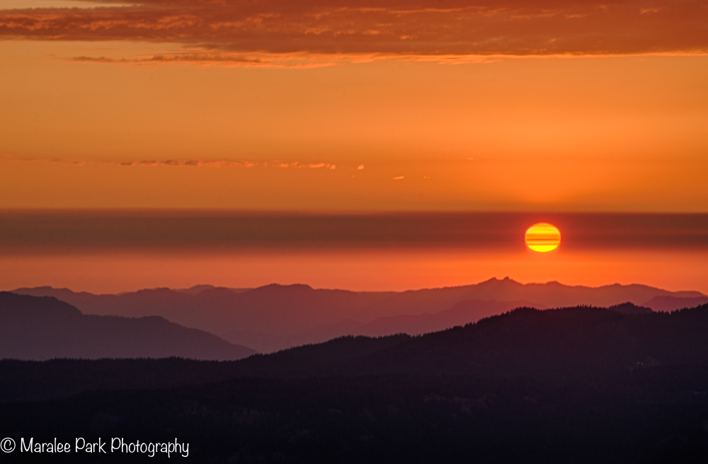 Mount Bachelor Sunset