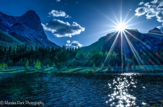 Sunset at Quarry Lake
