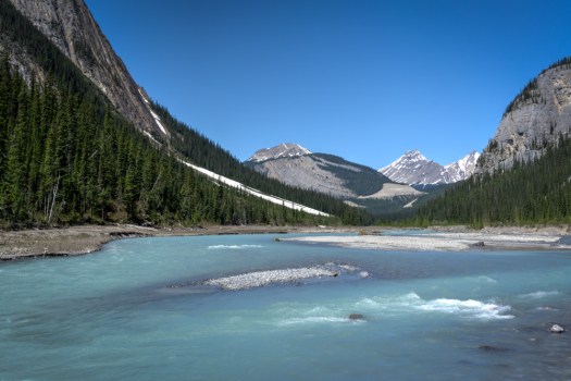 Along the Columbia Icefields Parkway