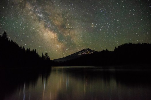 Milky Way over Mt. Bachelor