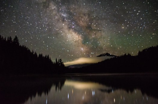 Milky Way over Mt. Bachelor