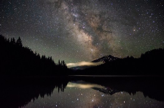 Milky Way over Mt. Bachelor
