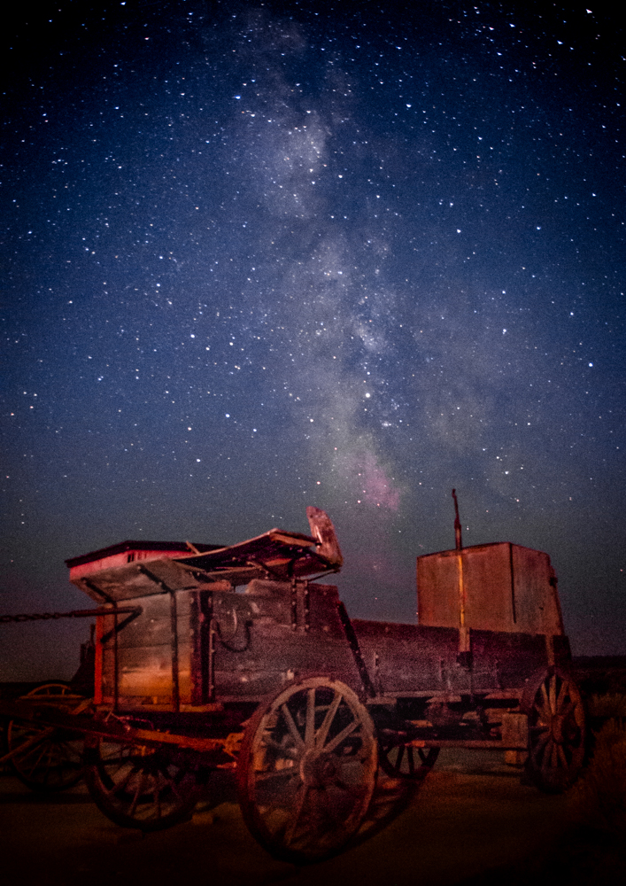 Old Wagon and the Milky Way