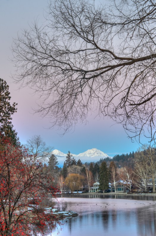 Early morning mountains